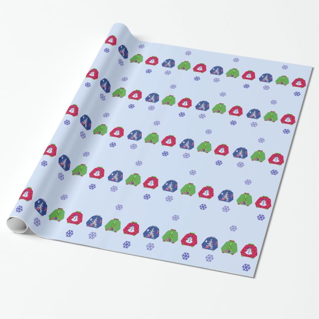 Papel De Regalo Jerséis Feos de Navidad (Desenrollado)