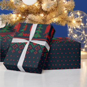 Papel De Regalo Jersey de Navidad Regalo de Navidad