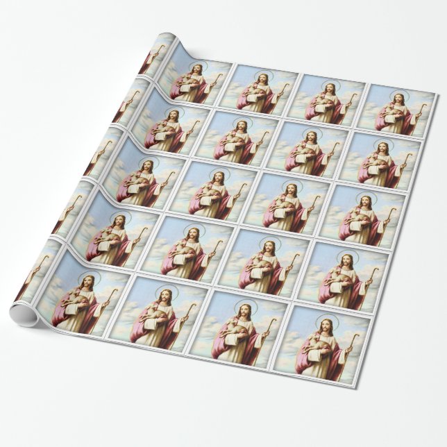 Papel De Regalo Jesucristo (Desenrollado)