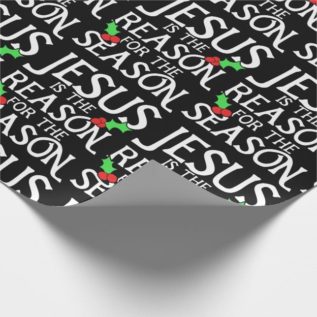 Papel De Regalo Jesús es la razón de la temporada (Esquina)