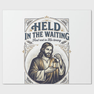 Papel De Regalo Jesús Infertilidad Intentando Concebir Ánimo