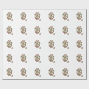 Papel De Regalo Jesús Paciência Relógio de Areia Jesús Paciência