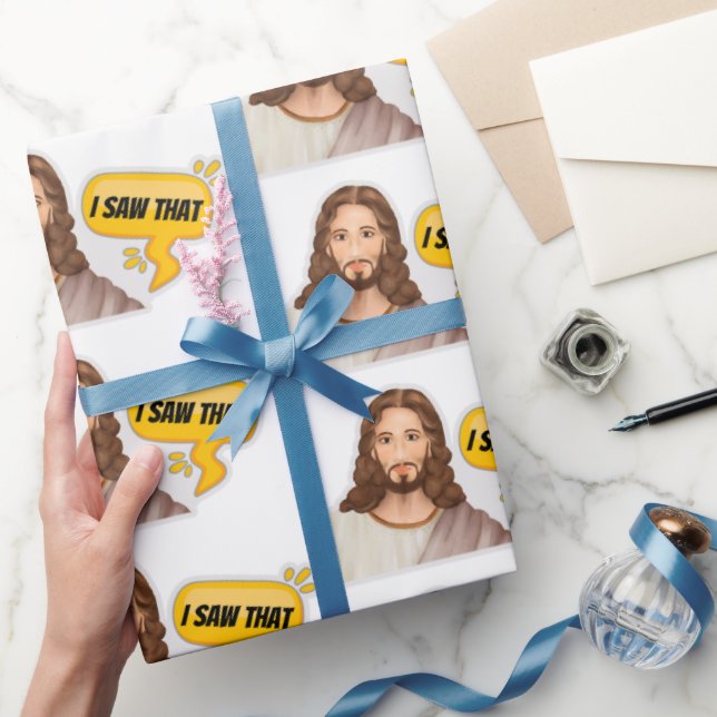 Papel De Regalo Jesús Vi Eso (Regalar)