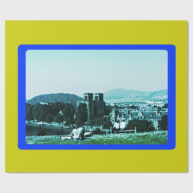 Papel De Regalo jGibney del arte snap-38784 del castillo de (Superficie plana)