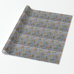 Papel De Regalo Jinete del Bronc de la vaquera