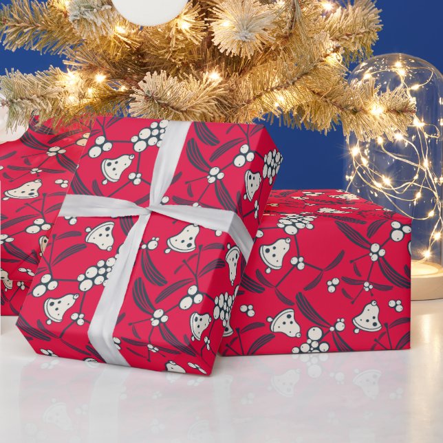 Papel De Regalo Jingle Bells Joyful Greetings Collection (Vacaciones)