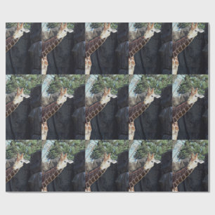 Papel De Regalo Jirafa