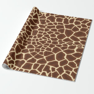 Papel De Regalo Jirafa manchas presiones