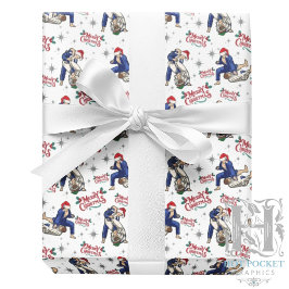 Papel De Regalo Jiu-Jitsu Merry Christmas Wrapee Paper