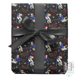 Papel De Regalo Jiu-Jitsu Merry Christmas Wrapee Paper