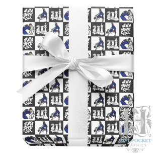 Papel De Regalo Jiu Jitsu Wrapping Paper