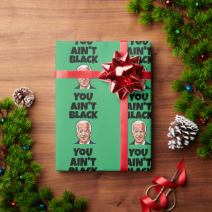 PAPEL DE REGALO JOE BIDEN FUNNY NAVIDADES GIANT WRAPPER PAPER