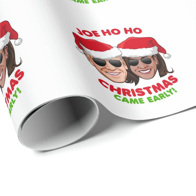 PAPEL DE REGALO JOE HO - NAVIDADES LLEGARON TEMPRANO (Esquina del rollo)