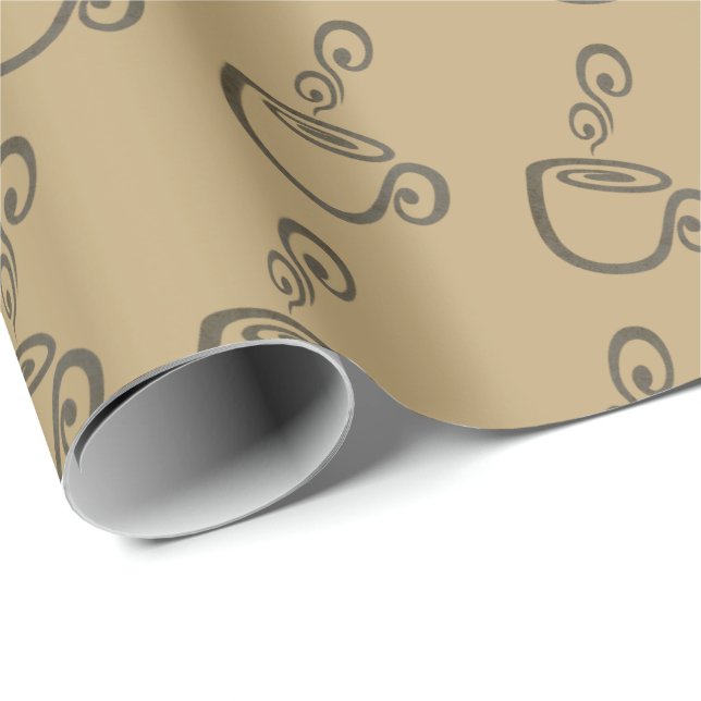 Papel De Regalo Joe Time Coffee Mug (Esquina del rollo)