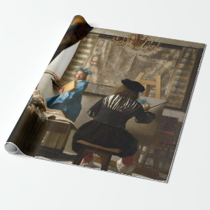 Papel De Regalo Johannes Vermeer - La historia de la pintura