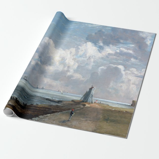 Papel De Regalo John Constable Harwich El Faro Bajo (Desenrollado)