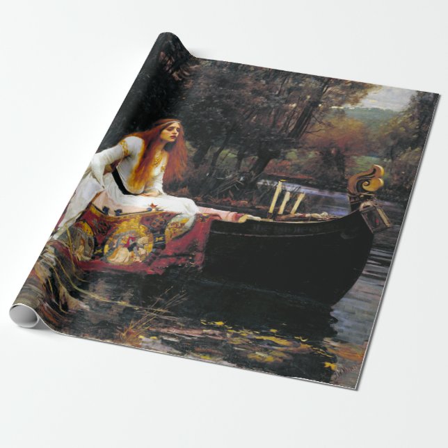 Papel De Regalo John William Waterhouse La Señora de Shalott (Desenrollado)