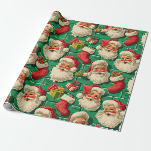 Papel De Regalo Jolly Old St. Nick