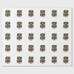 Papel De Regalo Jordan Modo Gol Esqueleto Atacante Naciones Dinámi