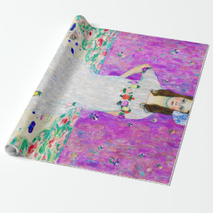 Papel De Regalo Joven muchacha, Gustav Klimt