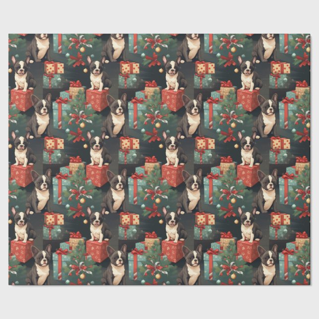 Papel De Regalo Joyful Frenchie (Costura)