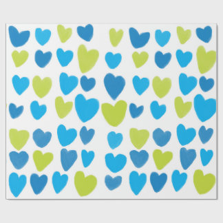 Papel De Regalo Joyful Heart Holiday Wrapping Paper