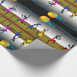 Papel De Regalo Joyous Kwanzaa Dance