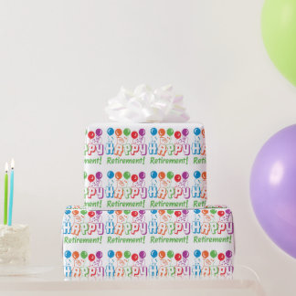 Papel De Regalo Jubilación feliz