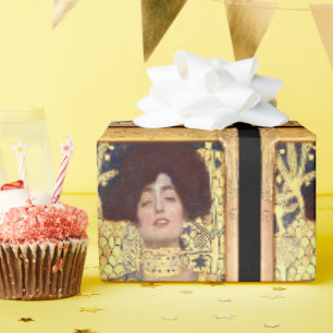 Papel De Regalo Judith y la cabeza de Holofernes por Gustav Klimt