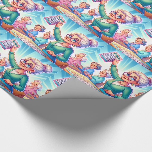 Papel De Regalo Juego de Bingo Todo Ocasión (Esquina)