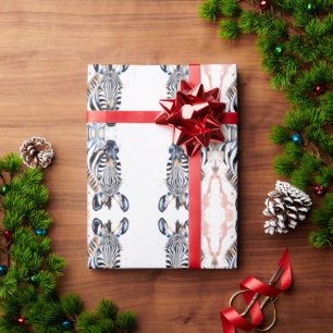 Papel De Regalo Juego de colores de la fauna y la naturaleza de la