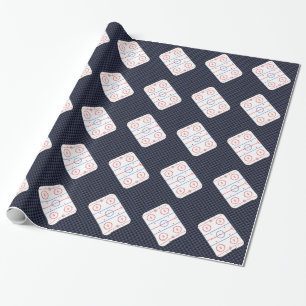 Papel De Regalo Juego de hockey Companion Carbon Fiber Style