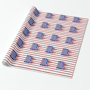 Papel De Regalo Juego de LaCrosse Américas