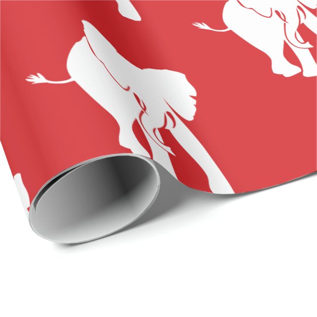 Papel De Regalo Juego de Navidades de intercambio de regalos para  (Esquina del rollo)