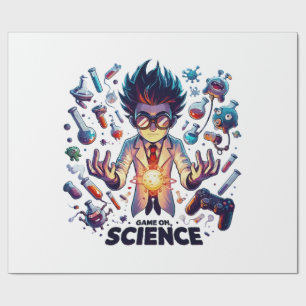 Papel De Regalo Juego de Poción Química, Tema de Ciencia