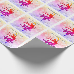 Papel De Regalo Juego de regalo de tema Ballerina Cumpleaños HAMby