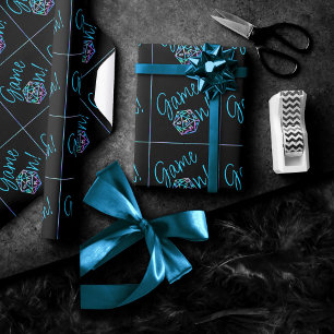 Papel De Regalo Juego de RPG   Holo Fantasy Tabletop Retro Gamer