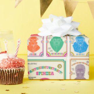 Papel De Regalo Juego de tarjetas de panteísmo