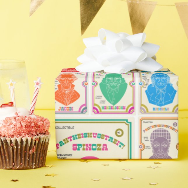 Papel De Regalo Juego de tarjetas de panteísmo (Fiesta de cumpleaños )