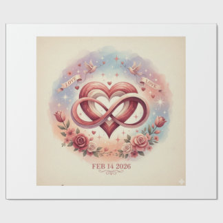 Papel De Regalo juego de tazas del día de San Valentín