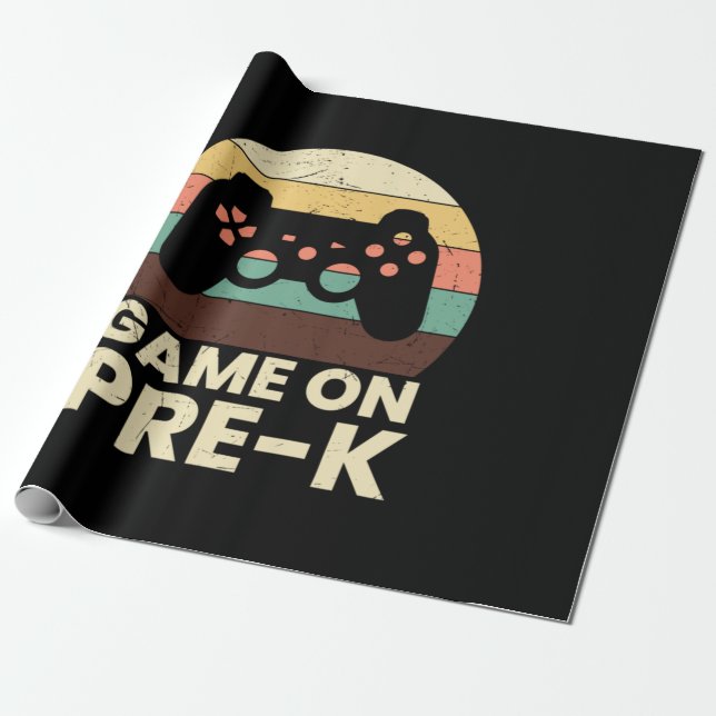 Papel De Regalo Juego pre-infantil en prekindergarten (Desenrollado)