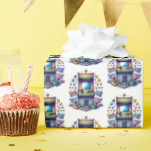 Papel De Regalo Juego retro