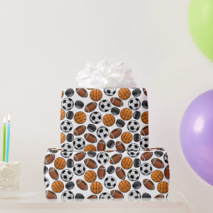 Papel De Regalo Juegos de Pelota