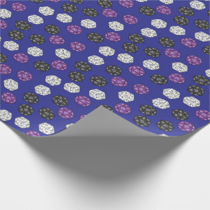 Papel De Regalo Juegos DND de 20 lados Fiesta de cumpleaños para n