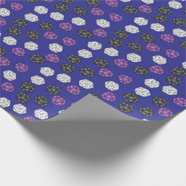 Papel De Regalo Juegos DND de 20 lados Fiesta de cumpleaños para n (Esquina)