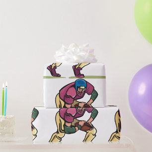 Papel De Regalo Jugador de Fútbol de Gridiron