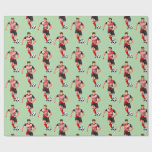 Papel De Regalo Jugador de fútbol hombre
