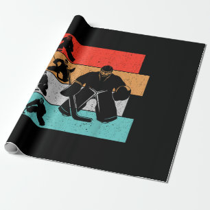 Papel De Regalo Jugador de hockey sobre hielo