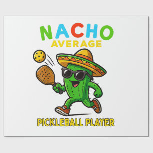 Papel De Regalo Jugador de Pickleball No Promedio