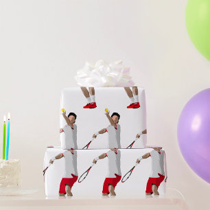 Papel De Regalo Jugador de tenis